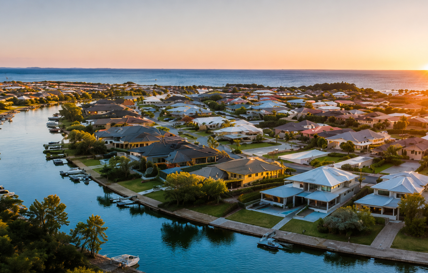 Residential properties in Mandurah serviced by ABA Automatic Gates and gate automation specialists
